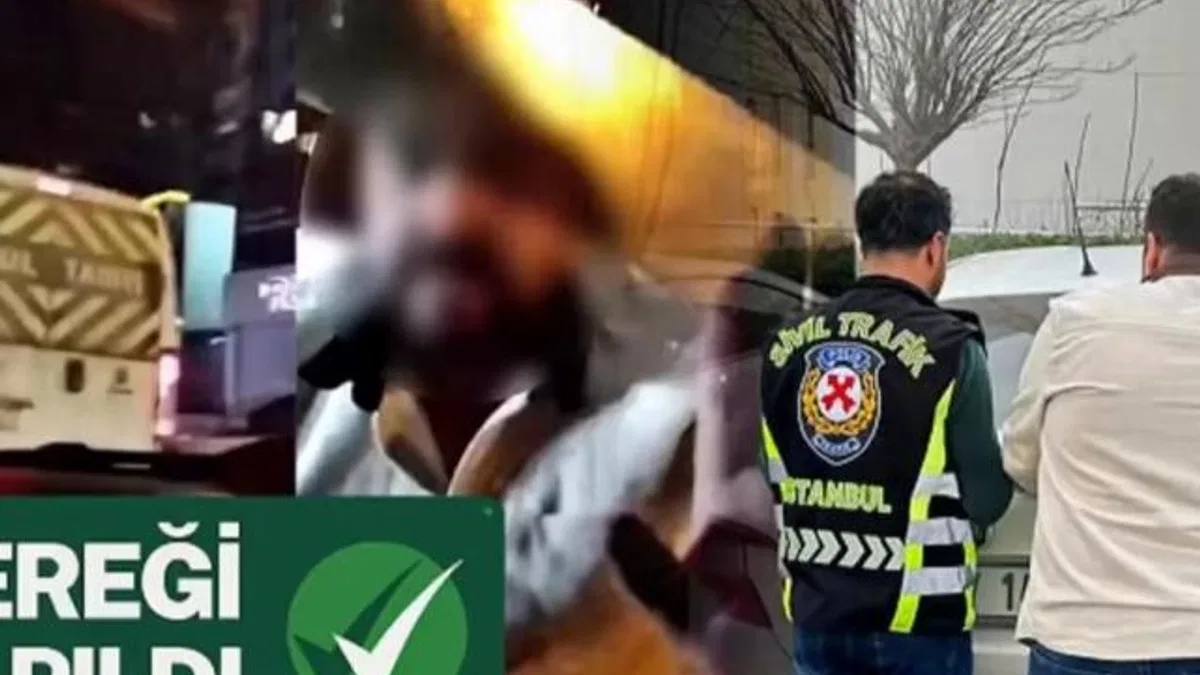 Esenyurt’ta trafik terörü… Camı kafasıyla kıran sürücü yakalandı