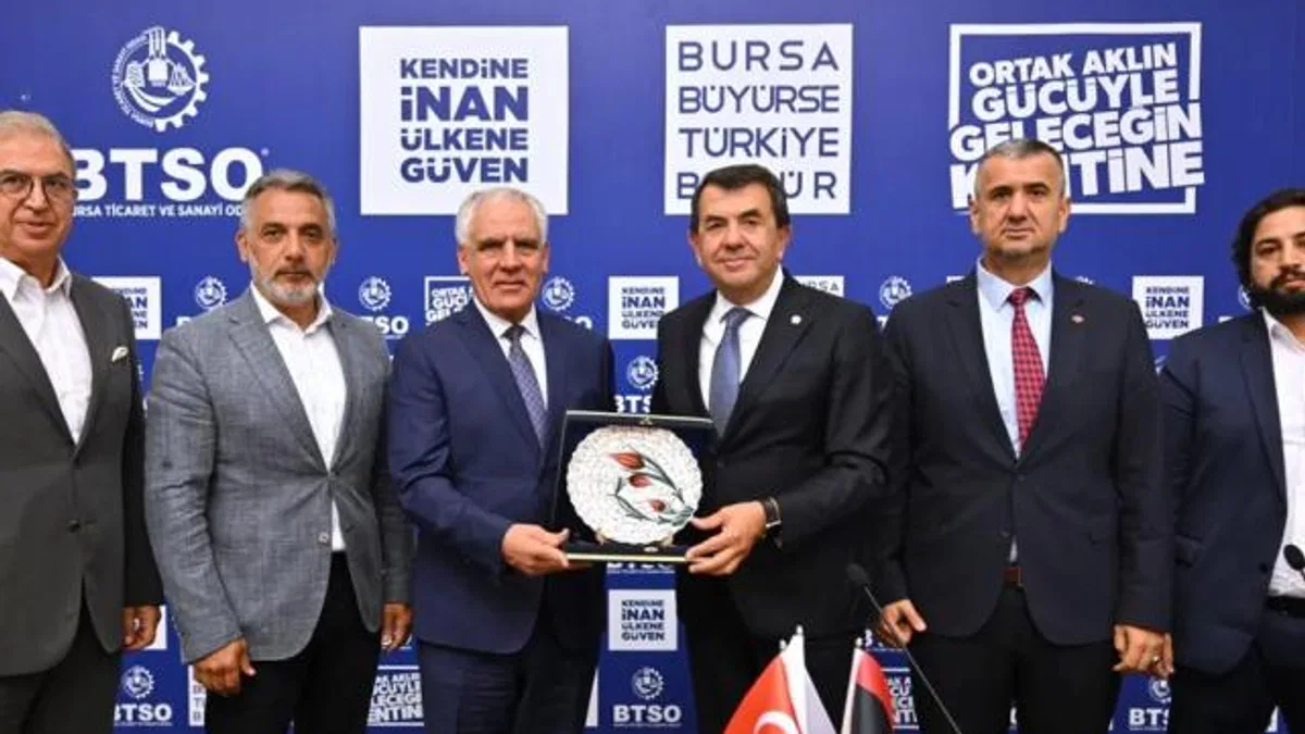 Libya’dan Bursa’ya yeniden yapılanma sürecinde iş birliği daveti