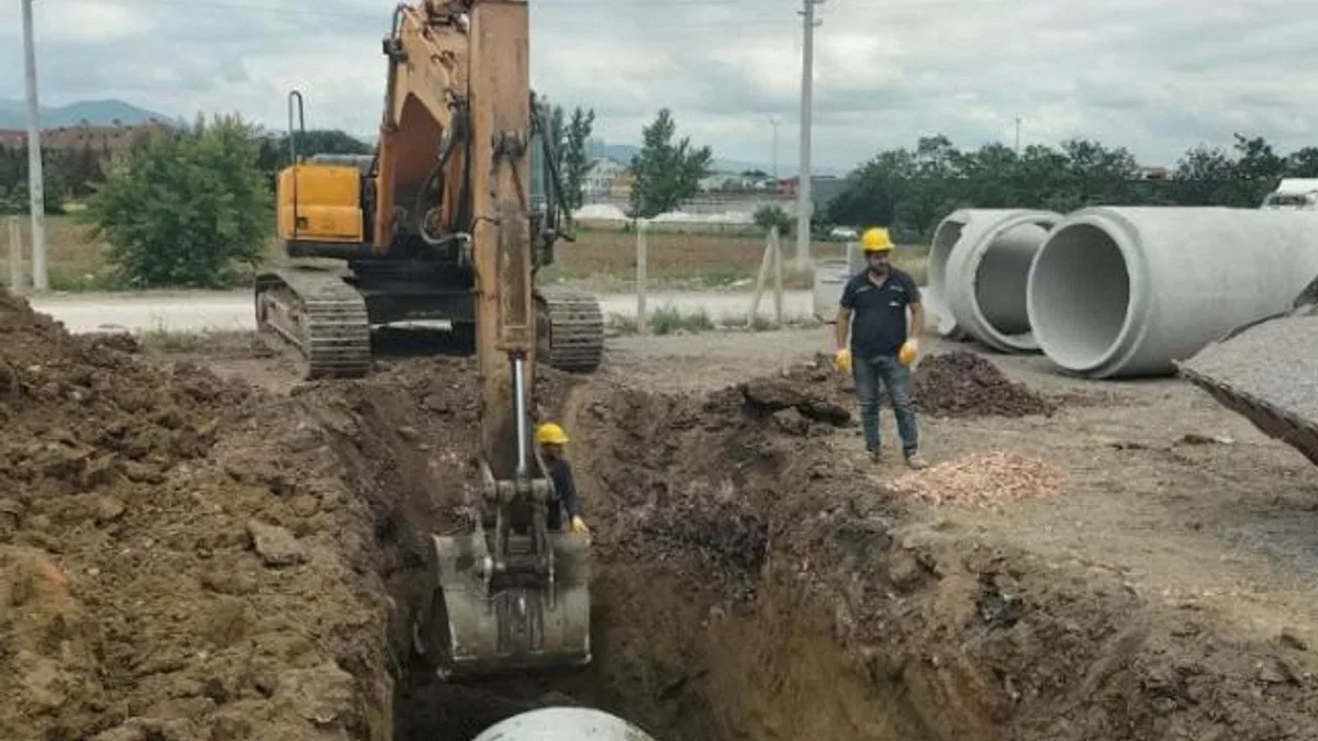 Kocaeli Kartepe’ye yeni yağmursuyu hattı