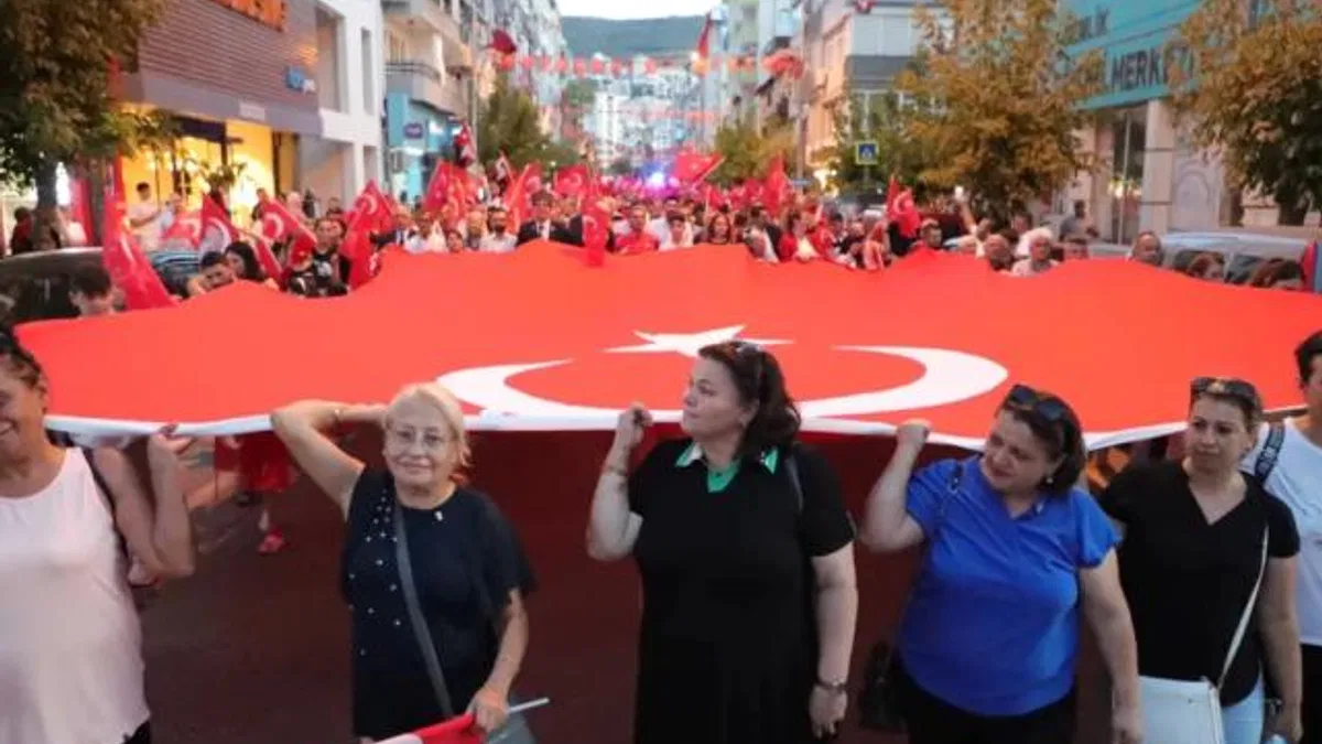 30 Ağustos Zafer Bayramı Gemlik’te coşkuyla kutlandı!