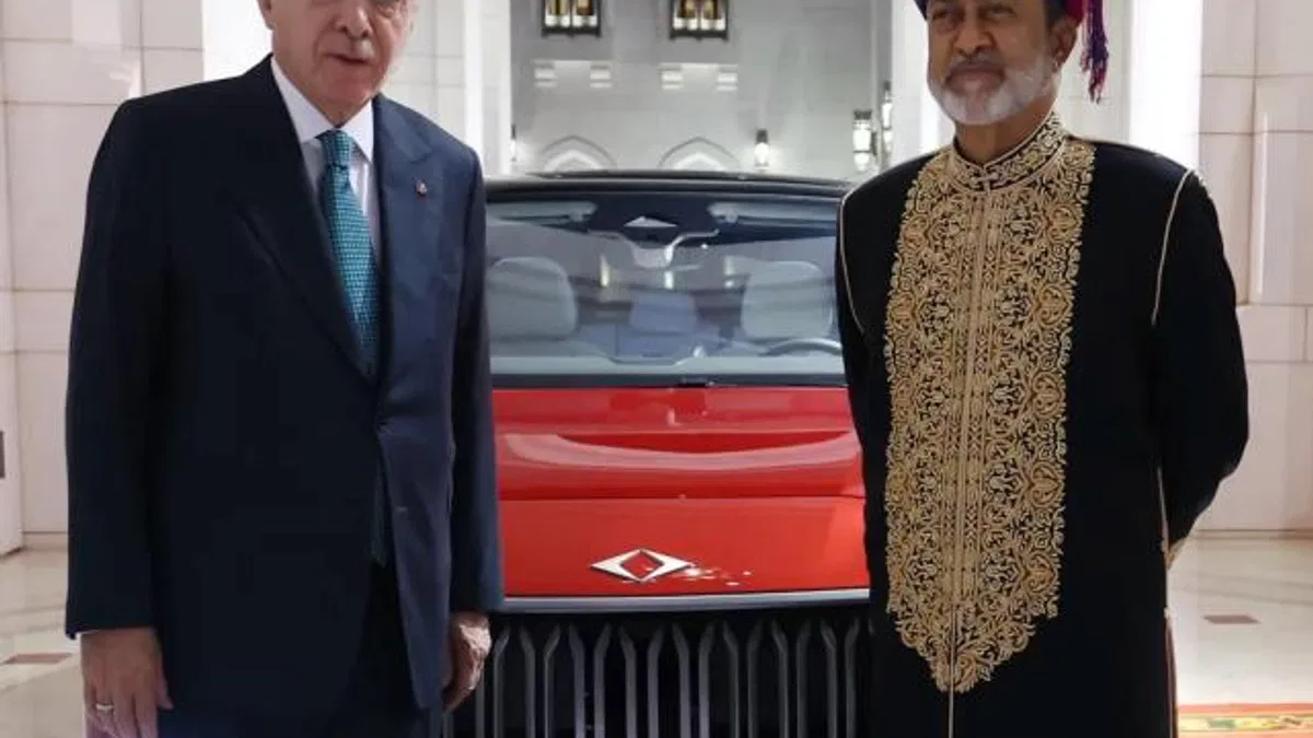 Bir Togg da Umman Sultanı’na