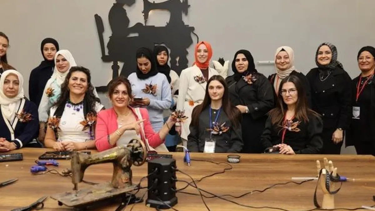 Ortadoğulu iş kadınlardan Kocaeli Moda Akademisi’ne övgü