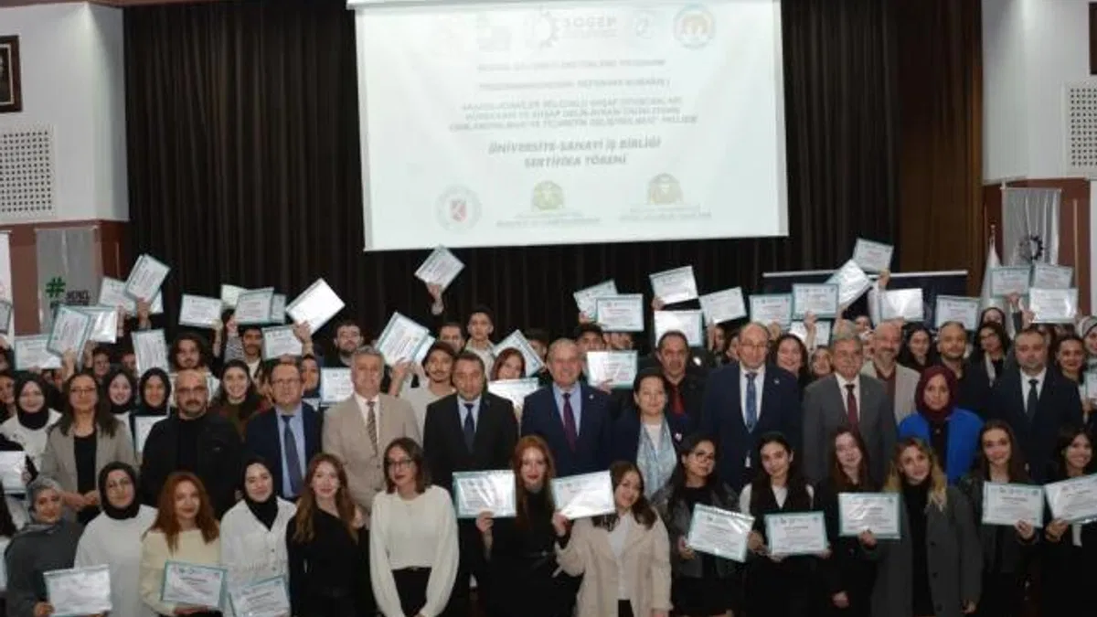 Konya’da ahşap sanatlarını yaşatan projede 118 kursiyer sertifikalandı