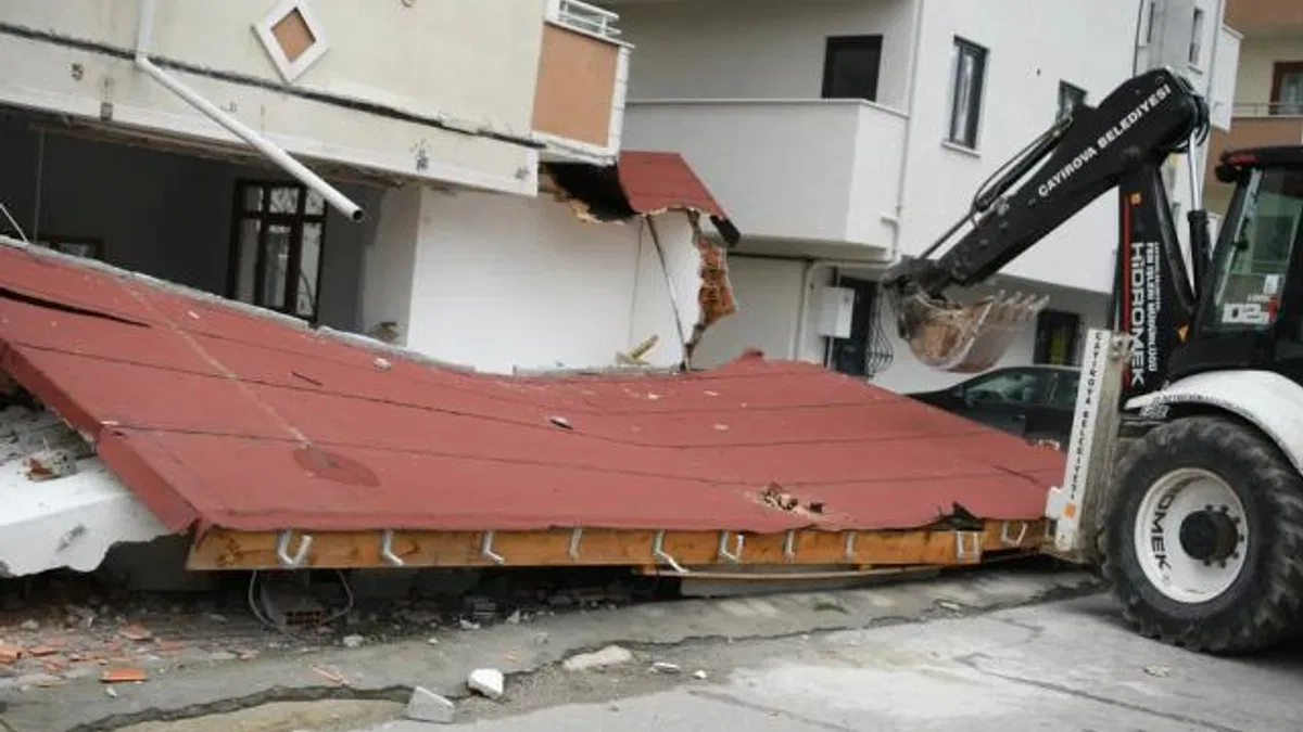 Kocaeli Çayırova’da kaçak yapıya af yok!