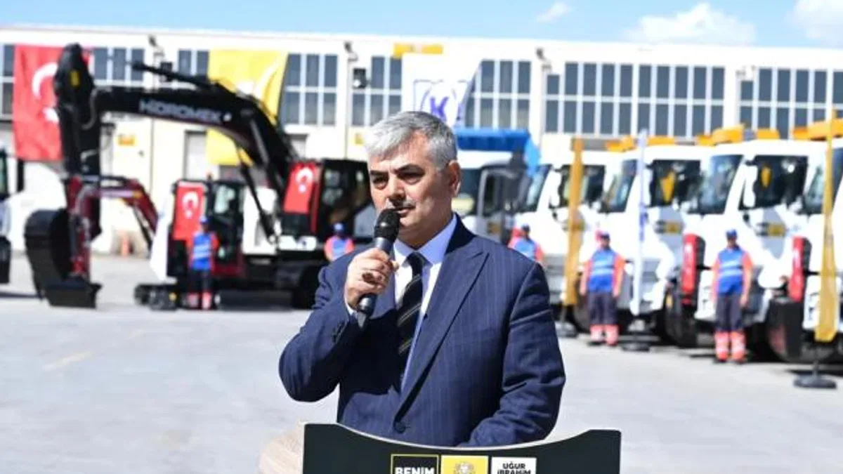 Konya KOSKİ’ye 100 milyon TL’lik 24 yeni araç
