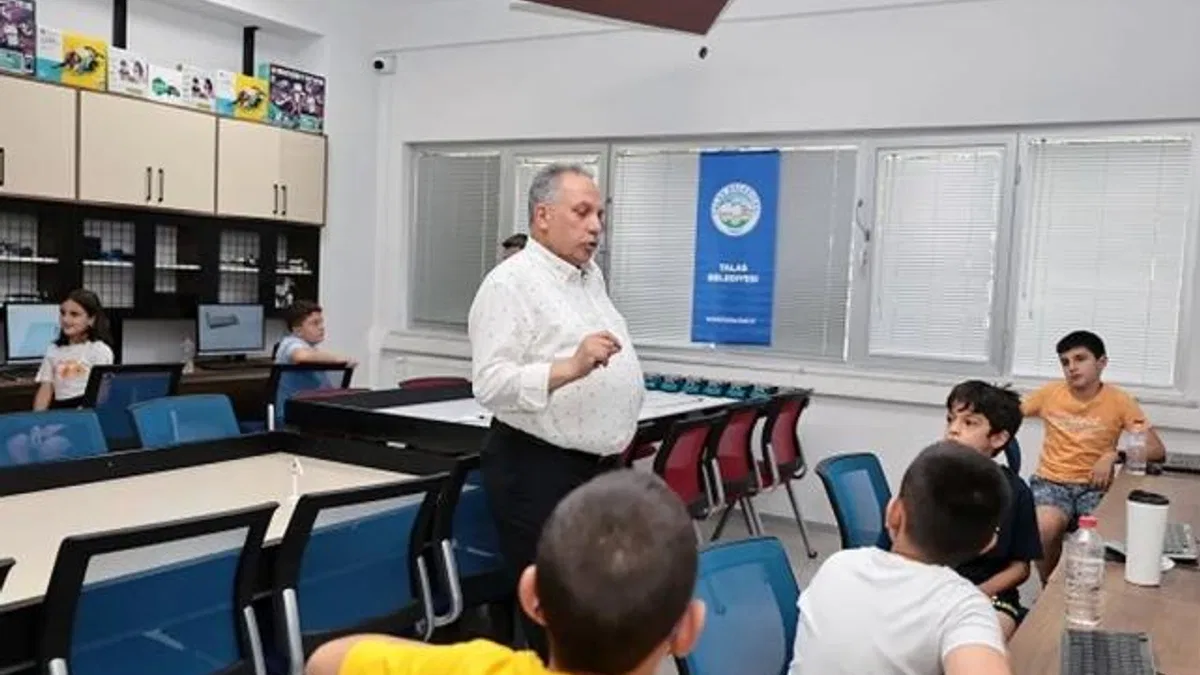 Kayseri Talas’tan geleceğin mucitlerine kamp