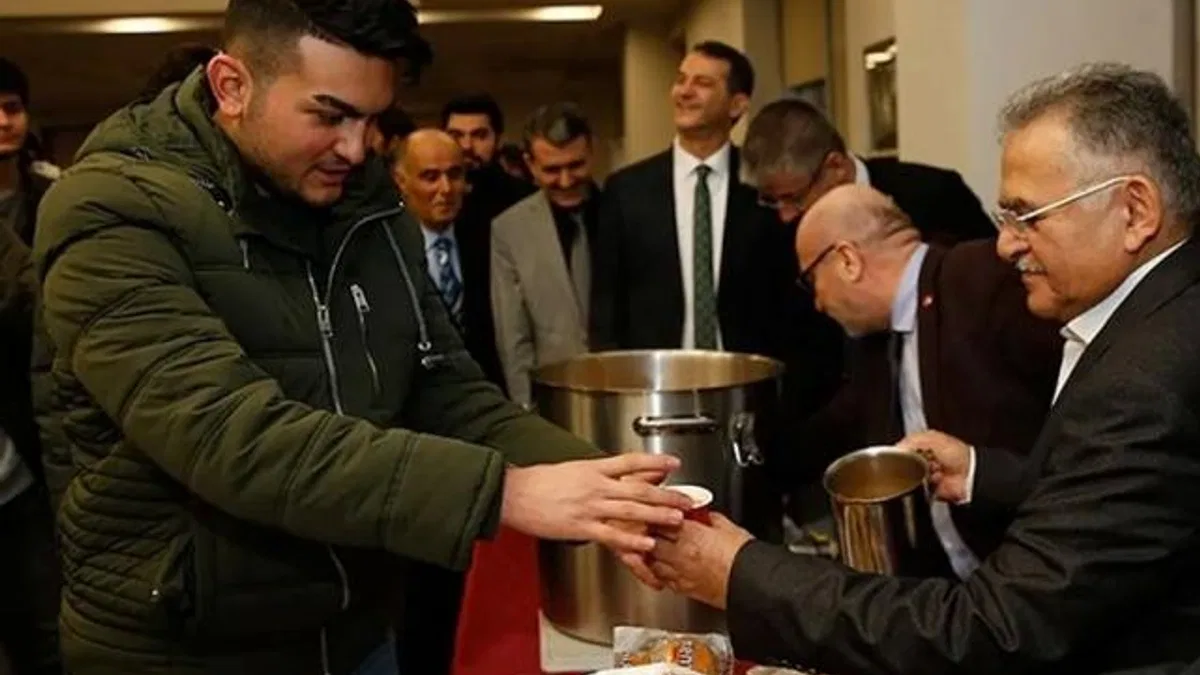 Sosyal dayanışmanın merkezi Kayseri Büyükşehir