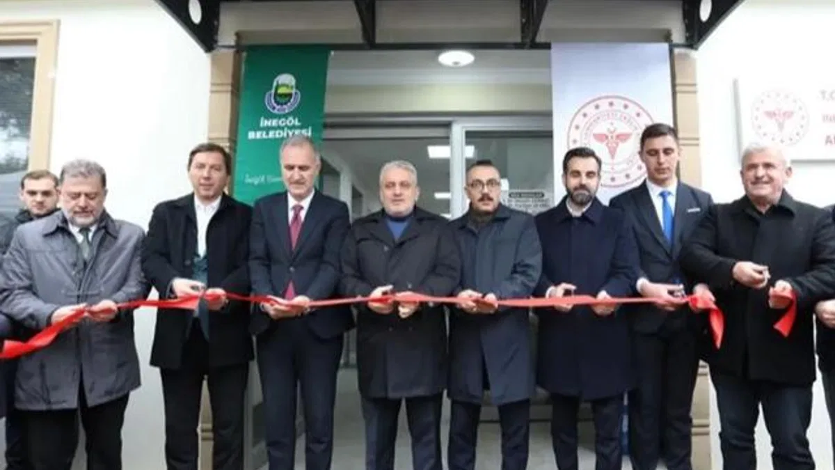 Bursa İnegöl’de Samsa Çavuş Aile Sağlığı Merkezi törenle açıldı