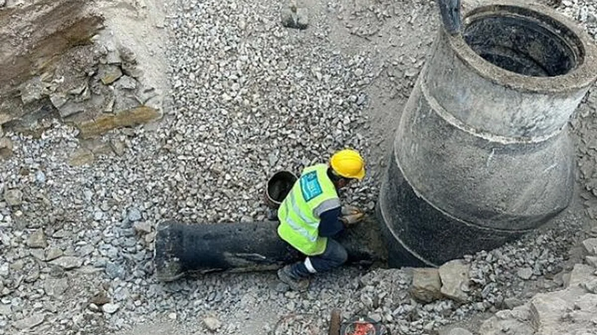İlimtepe’nin geleceği için İSU’dan 9 bin 134 metre yeni kanalizasyon hattı