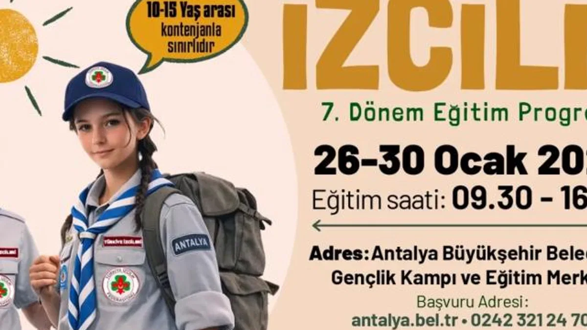 Büyükşehir’in 7. dönem izcilik eğitimleri başlıyor