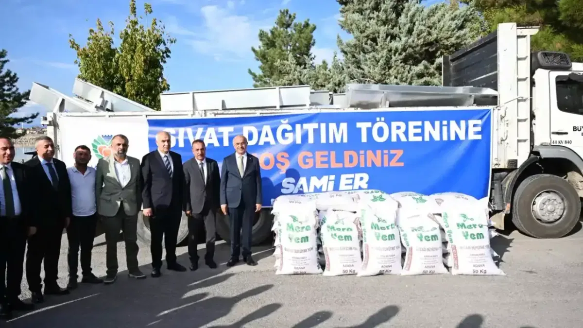 Malatya’da kırsal üreticilere bin adet sıvat teslim edildi
