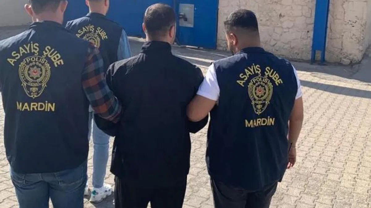 47 yıl hapis cezası vardı Mardin’de yakalandı