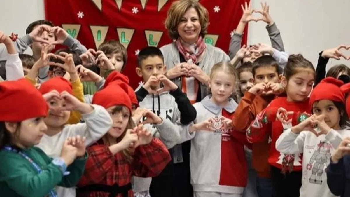 Ayşe Ünlüce 2024’ü çocuklarla uğurladı