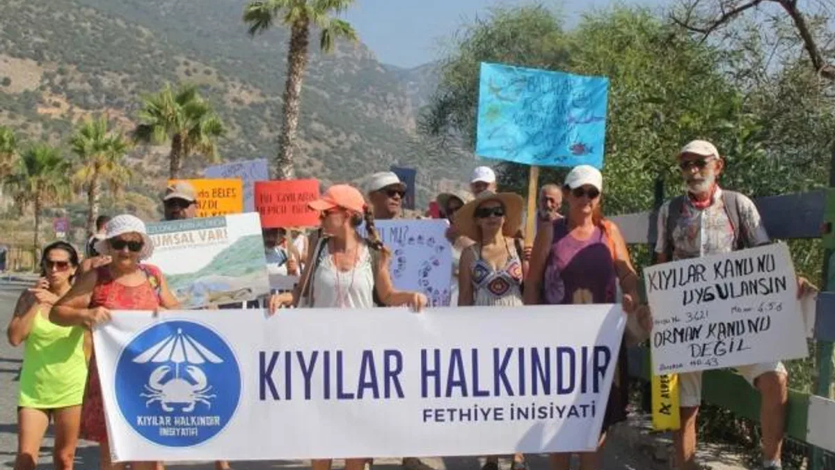 Kıyılar Halkındır İnisiyatifi Ölüdeniz’den seslendi
