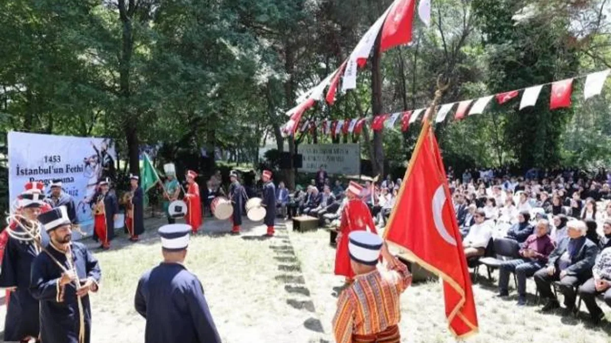 Gebze Hünkar Çayırı’nda İstanbul fethine anma