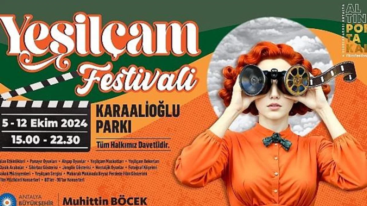 Yeşilçam’ın büyüsü Antalya’da yeniden canlanıyor