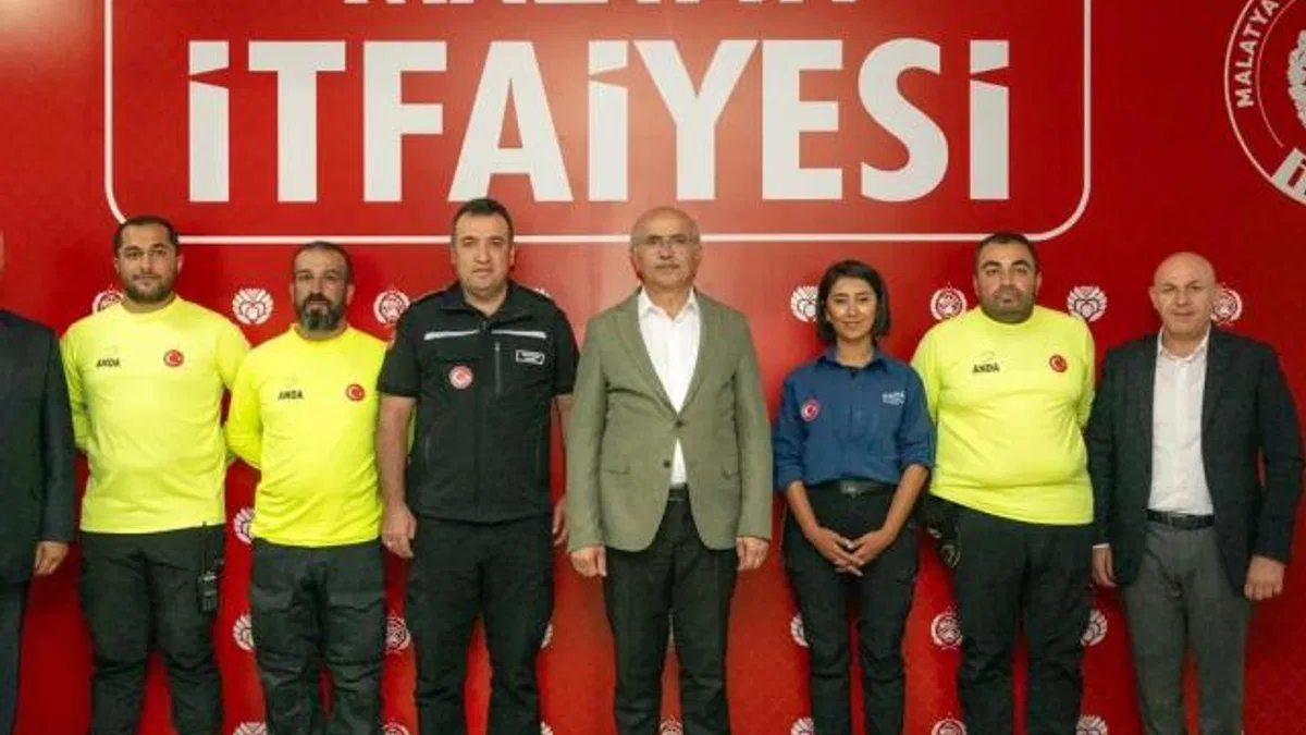 Malatya’da Başkan Er’den İtfaiye Teşkilatı’na ziyaret
