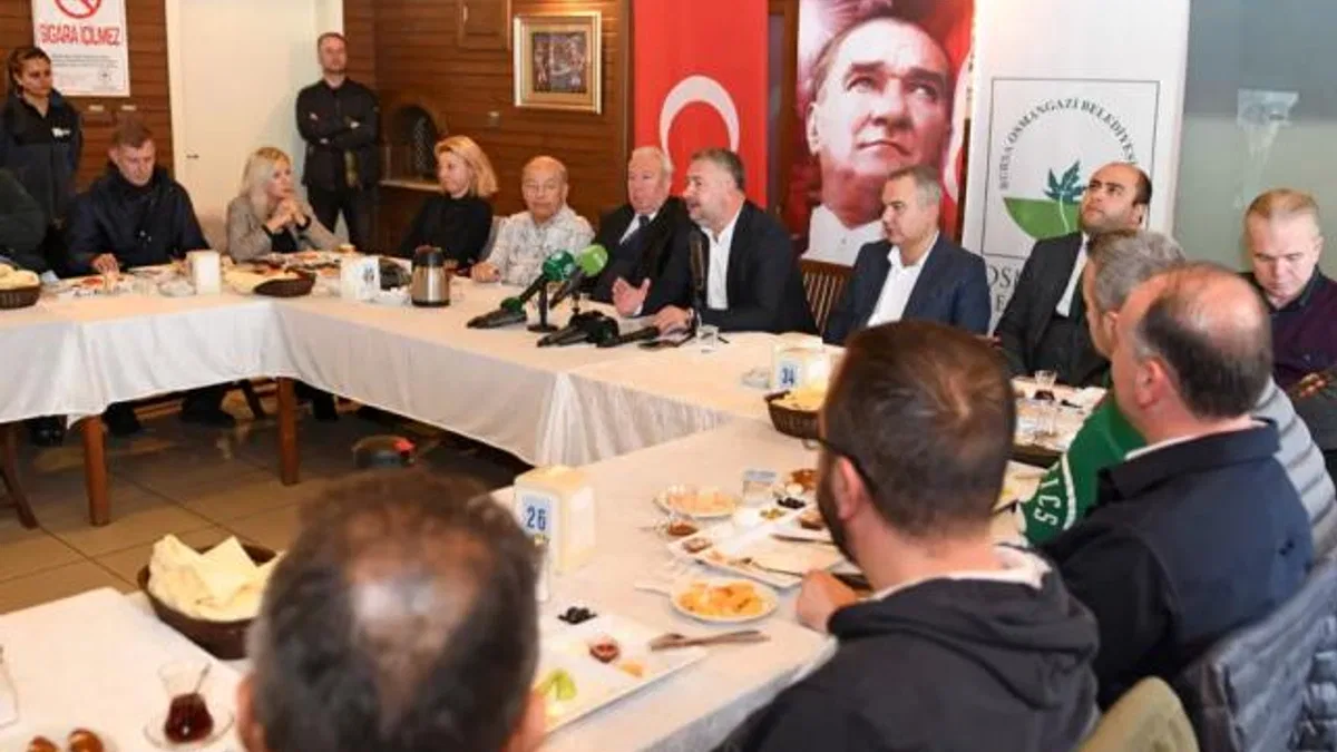 Fatih Karayılan, Bursa’da spor basını ile buluştu