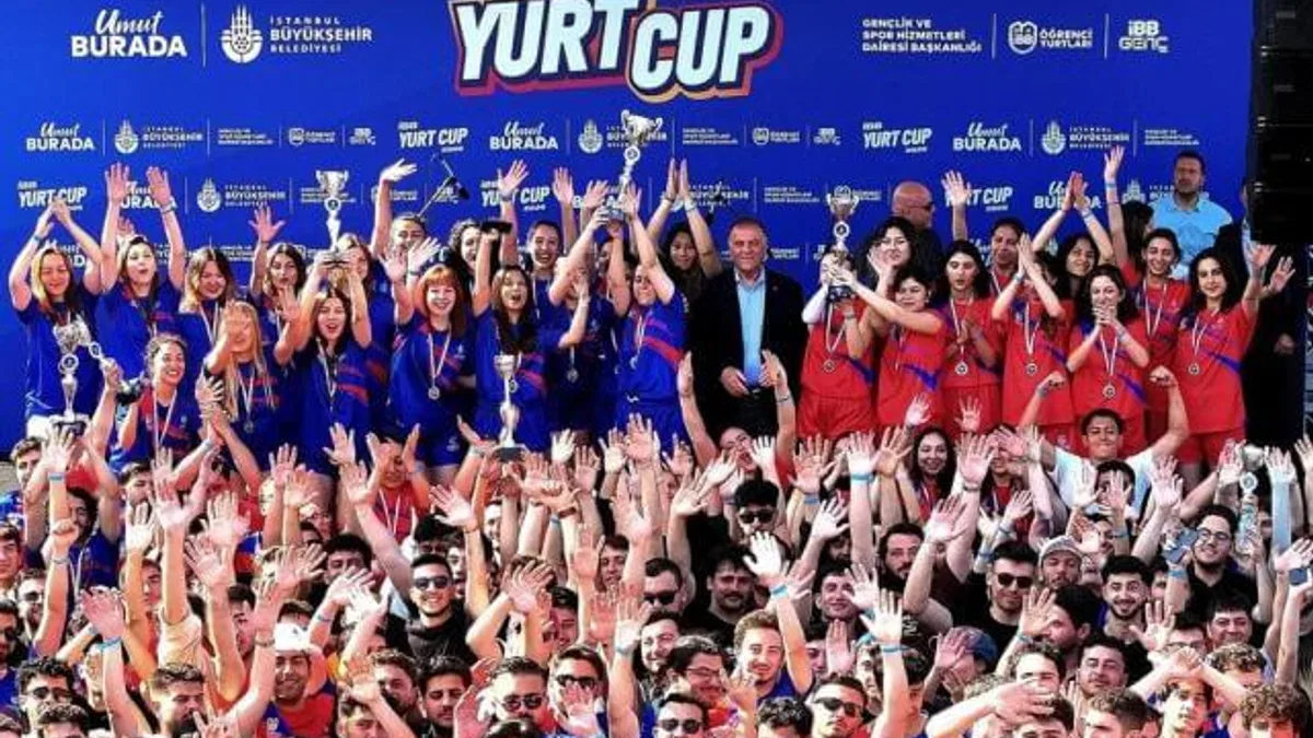 İBB Yurtları Spor Şenliği’nde ödüller sahiplerini buldu