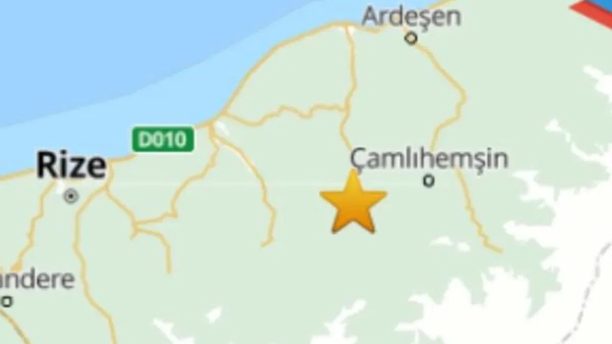 Rize’deki sarsıntıda 2 kişi korkudan 112’yi aradı