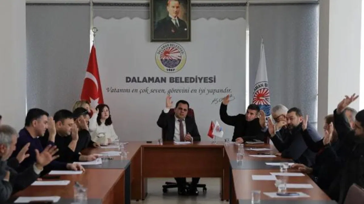 Muğla Dalaman’da meclis toplandı