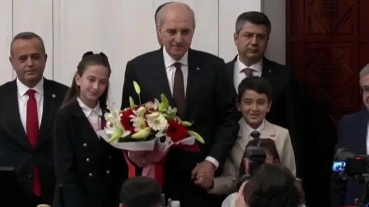TBMM’de özel oturum… Meclis’i çocuklar yönetti