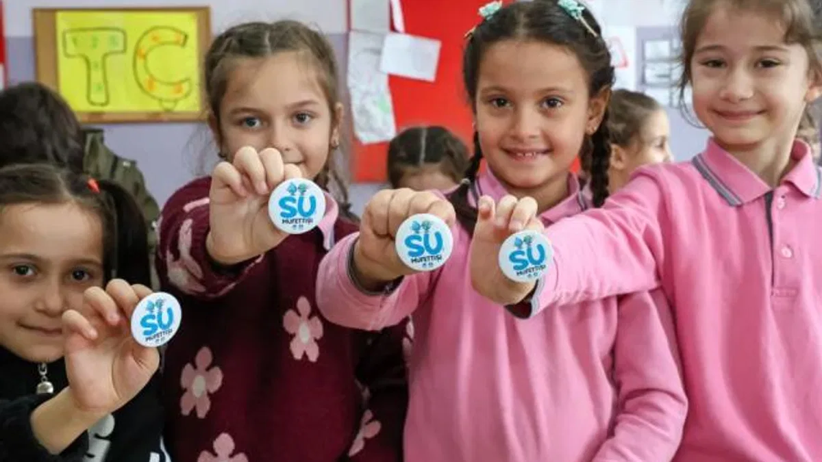 Sakarya’da çocuklara su bilinci aşılanıyor