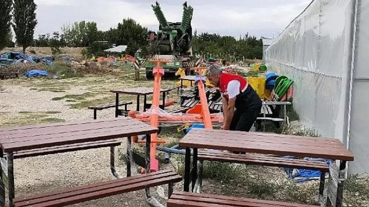 Deprem bölgesine Osmangazi eli