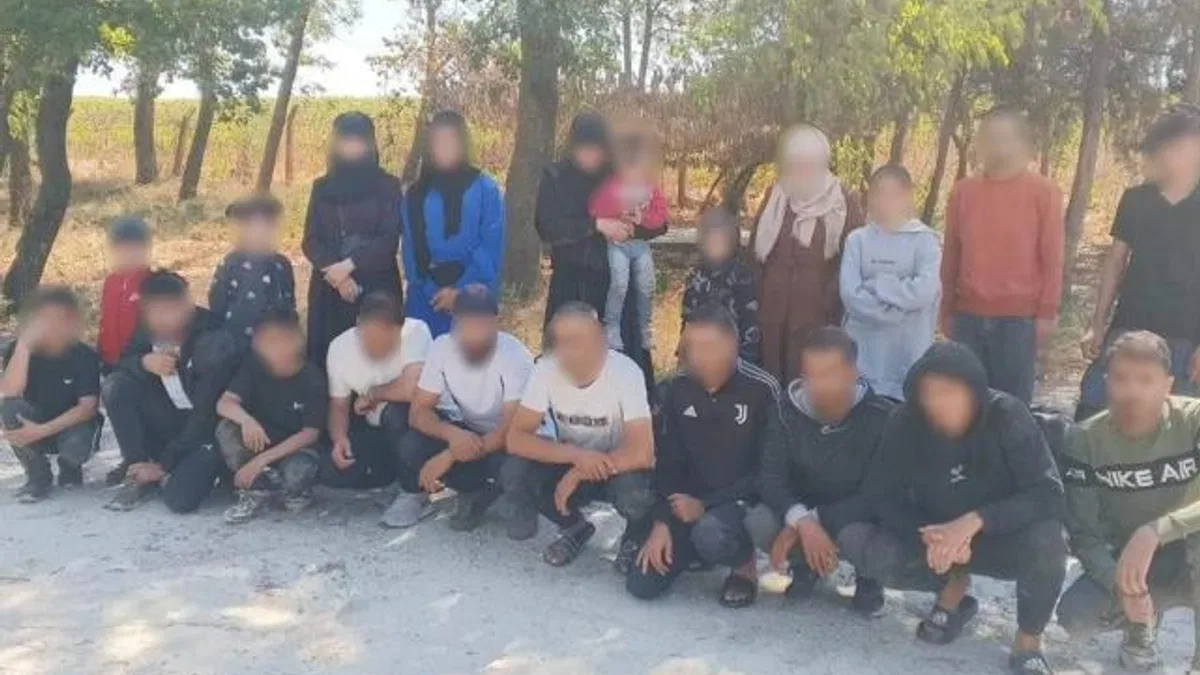 Edirne’de düzensiz göçmen operasyonlarında 27 kişi yakalandı