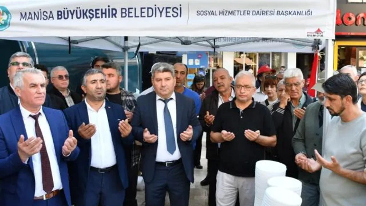Manisa’da 3 bin kişilik keşkek hayrı