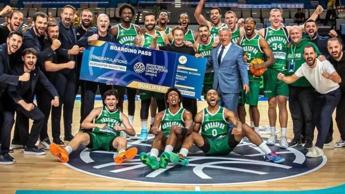 Bursaspor Basketbol, Şampiyonlar Ligi’nde!