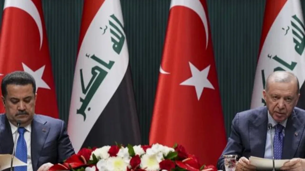 Türkiye ile Irak arasında 11 anlaşma imzalandı