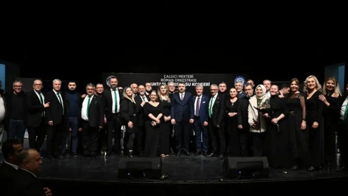 Bursalı muhtarlardan Yıldırım’da konser