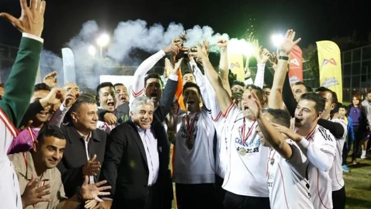 Mersin’de’Birimler Arası Futbol Turnuvası’ tamamlandı