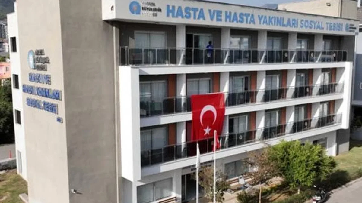 Antalya Büyükşehir sosyal tesisi ikinci evleri oldu