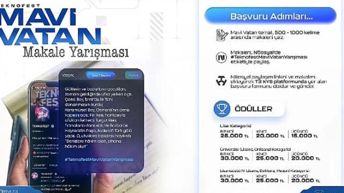 TEKNOFEST’te Mavi Vatan Ruhunu Keşfetmeye Hazır mısın?