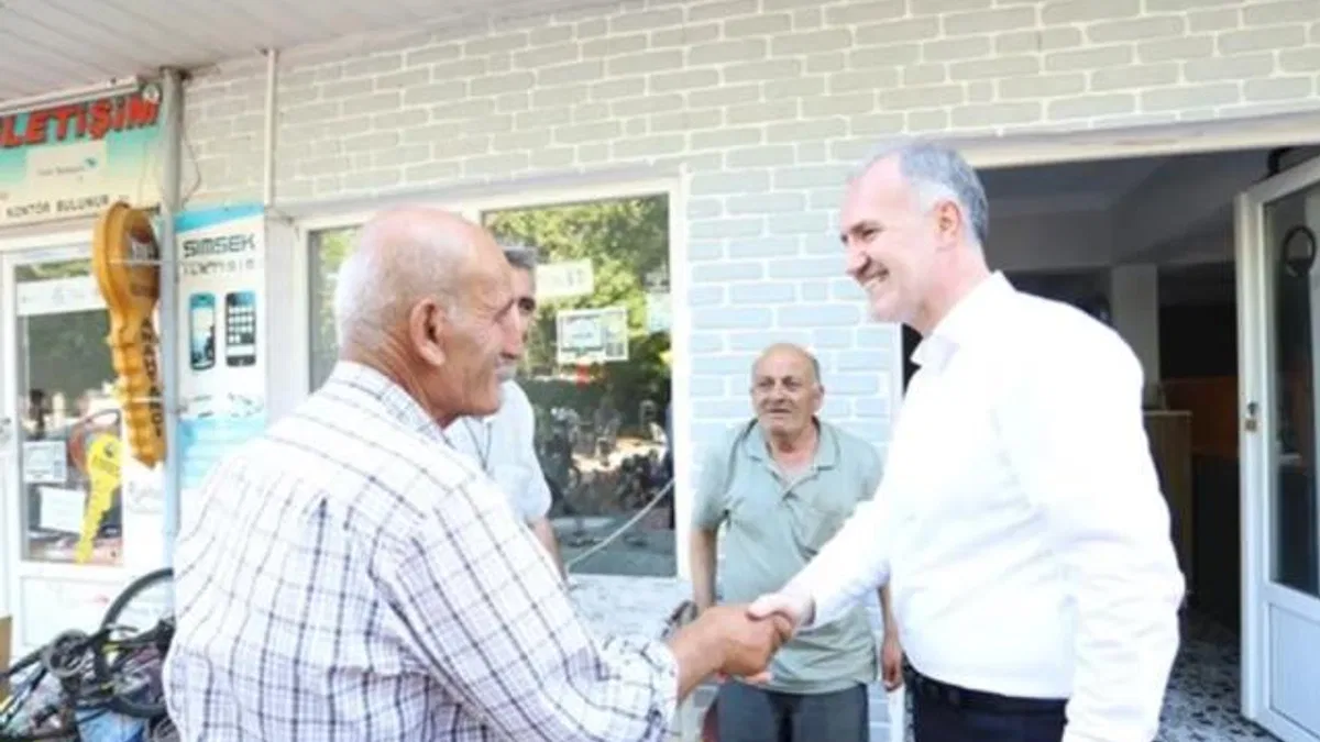 İnegöl’de Yeni Mahalle ‘’Yeni Meydanına’’ kavuştu