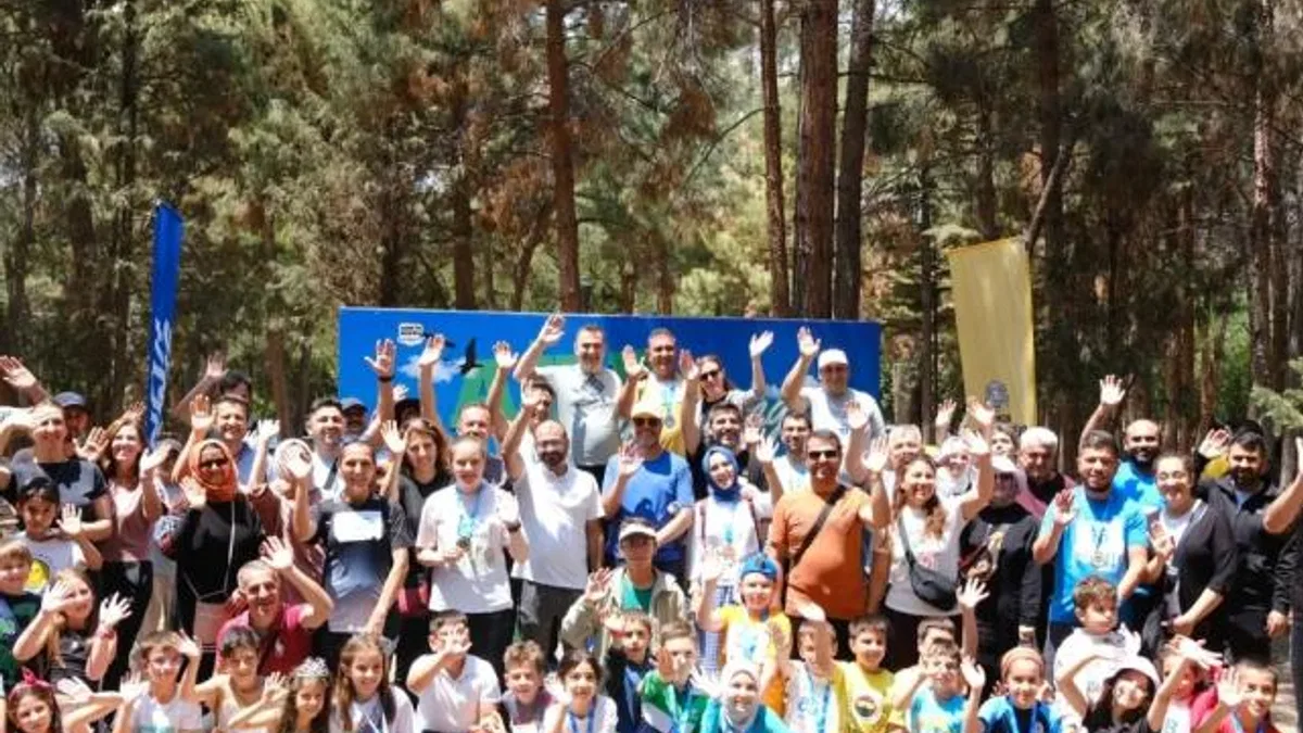 Konya’da Aile Oryantiringi’nde aileler kıyasıya yarıştı