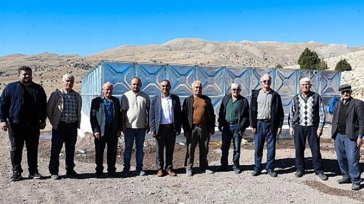 Korkuteli Taşkesiği’ne kapalı devre sulama sistemi kuruldu