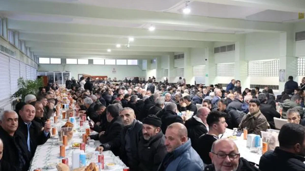 Ağrı’da pancar üreticileri iftarda buluştu