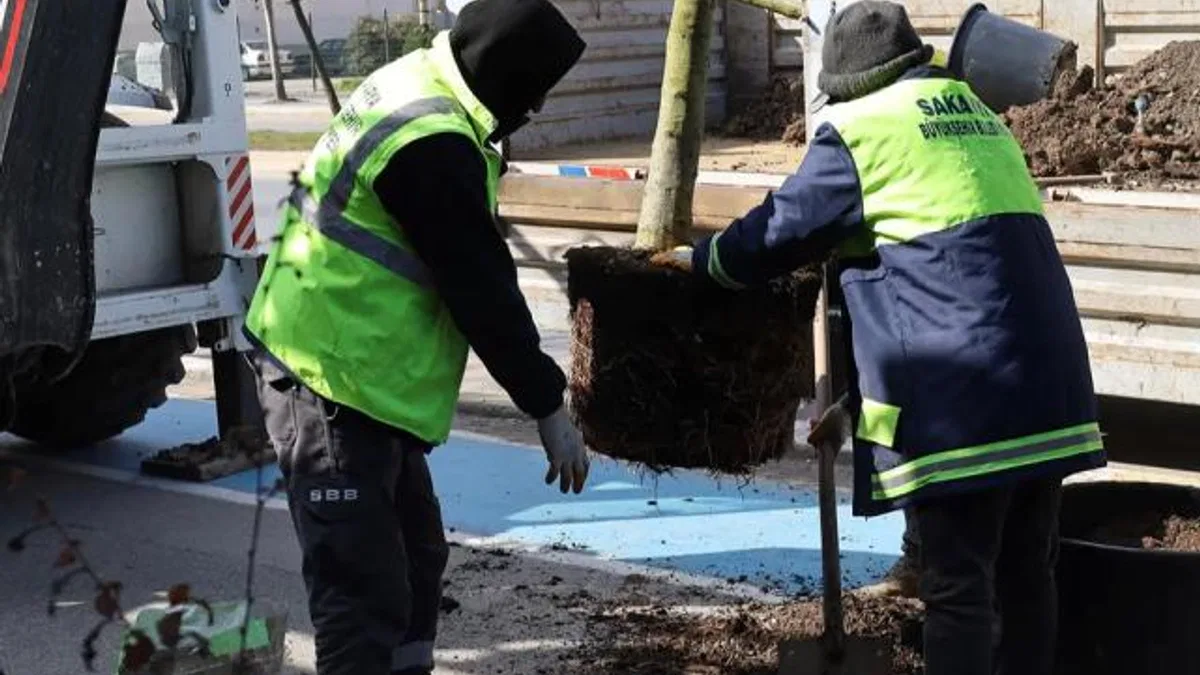Sakarya’da yeşil’ dokunuşla şehrin çehresini değiştiriyor
