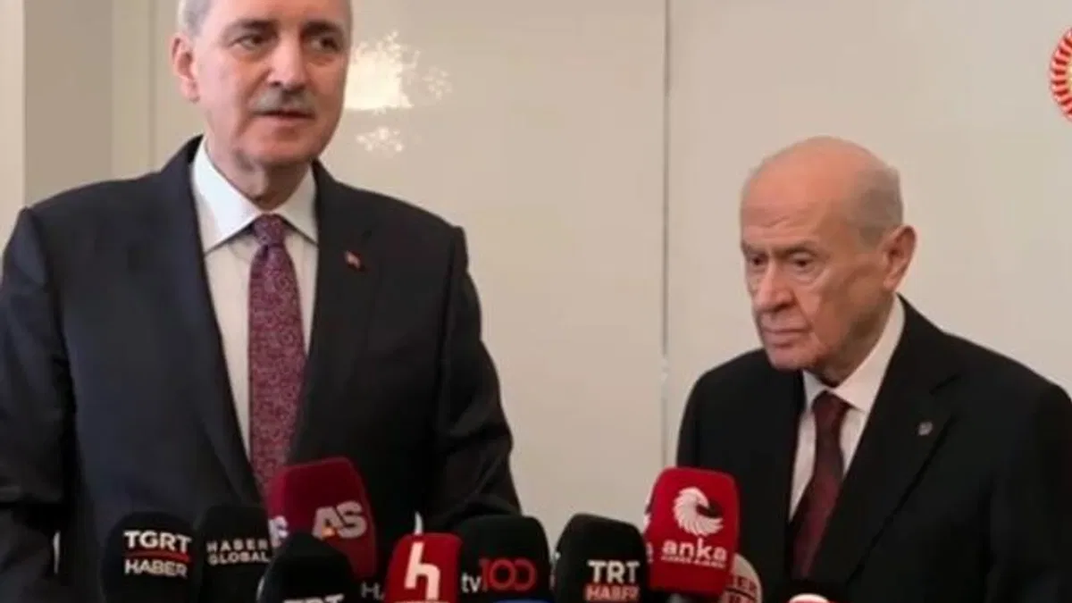 Kurtulmuş’tan ‘Terörsüz Türkiye’ için ilk ziyaret Bahçeli’ye