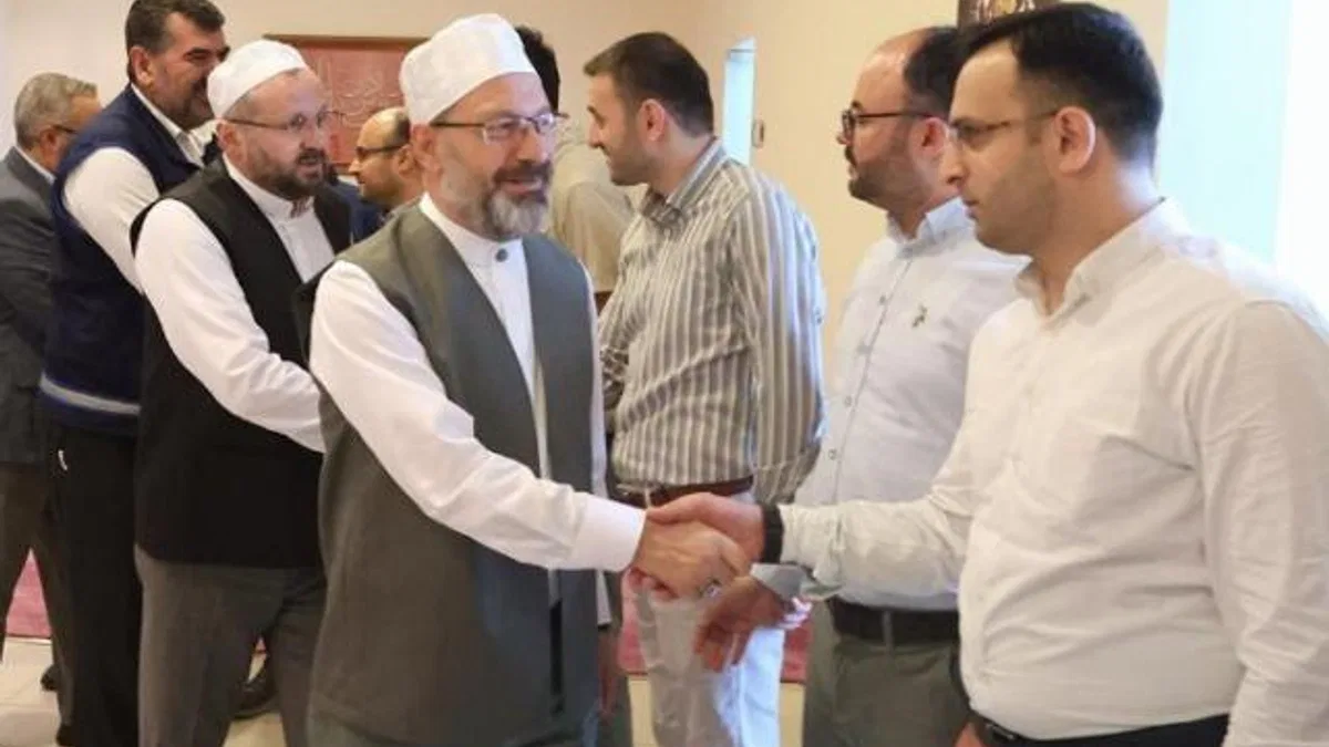 Mekke’de ekip başkanlıklarına Erbaş’tan ziyaret
