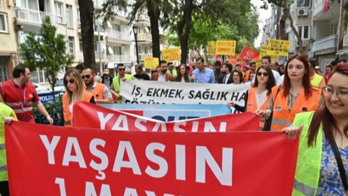 Manisa 1 Mayıs’ı coşkuyla kutladı