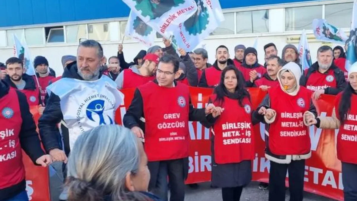 Balıkesir Bandırma’da Arıtaş Kriyojenik’te grev başladı