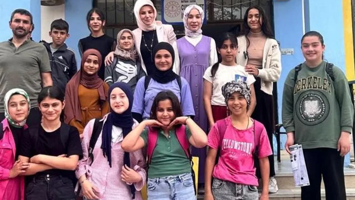 Batman’ın ilk kadın yazarı Sasonlu Meryem Avcı, öğrencilerle buluştu