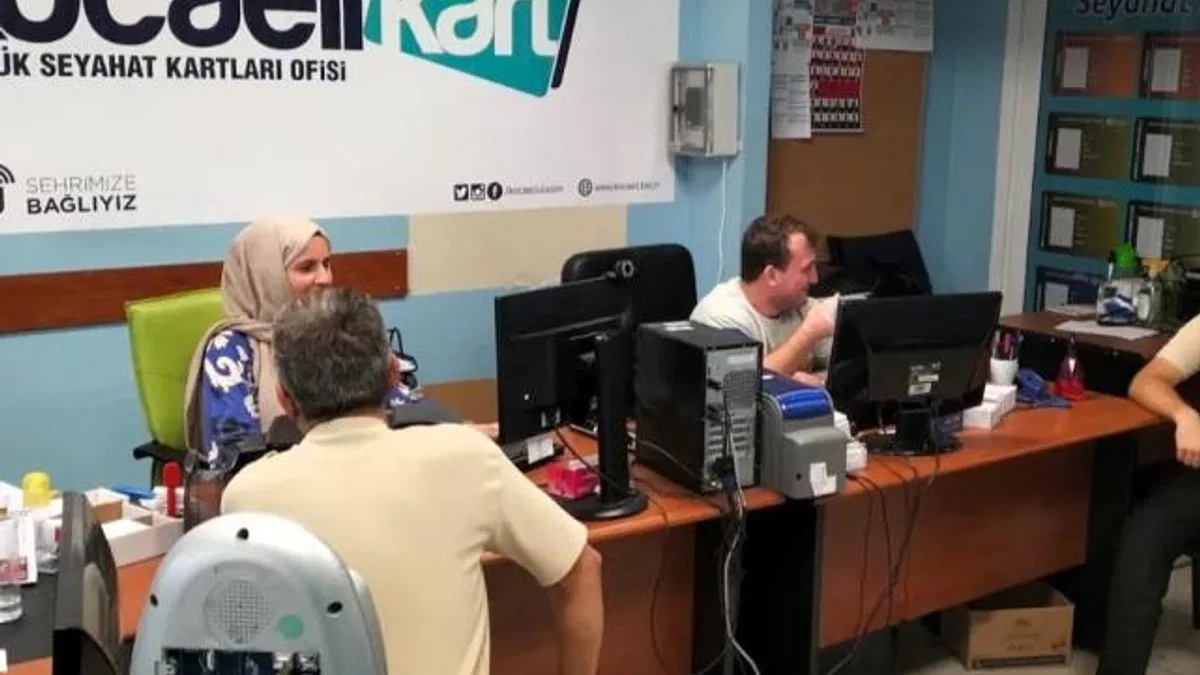 Kocaeli’de Seyahat Kart Ofisleri’nde işlemler hızlı