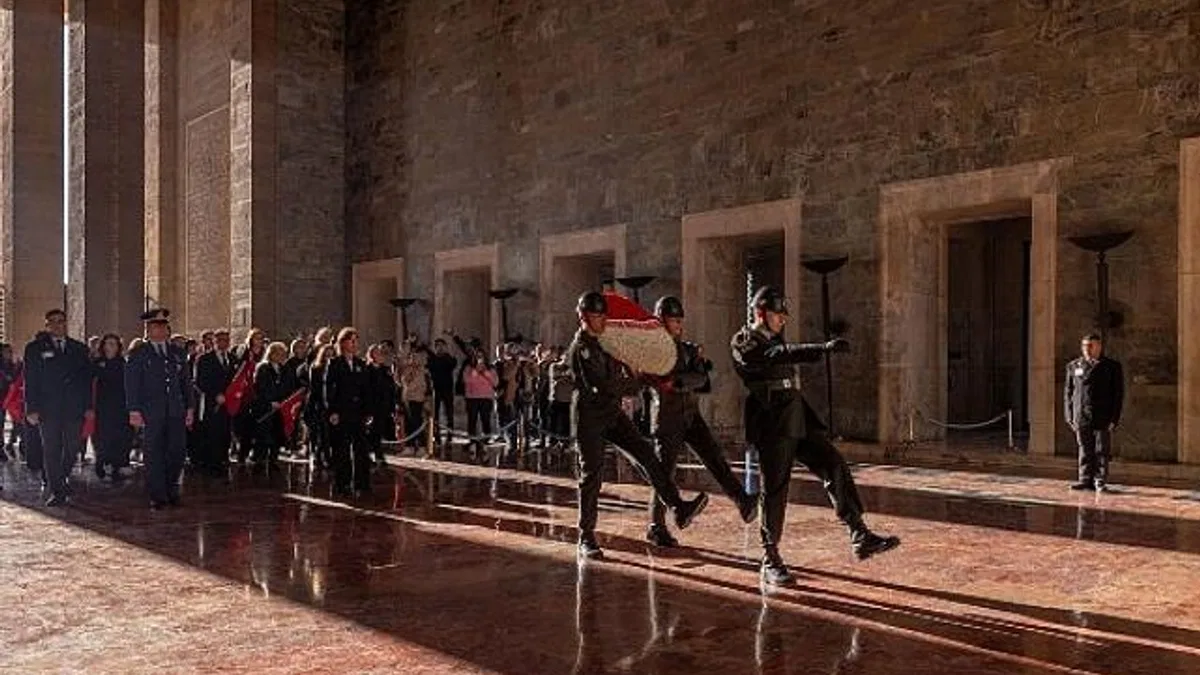 Kotonlular Atamızı anmak için Anıtkabir’deydi