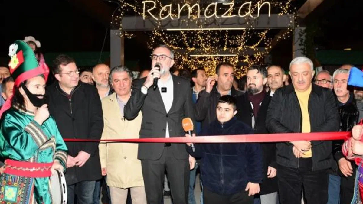 Bursa Kestel’de Ramazan sokağı açıldı
