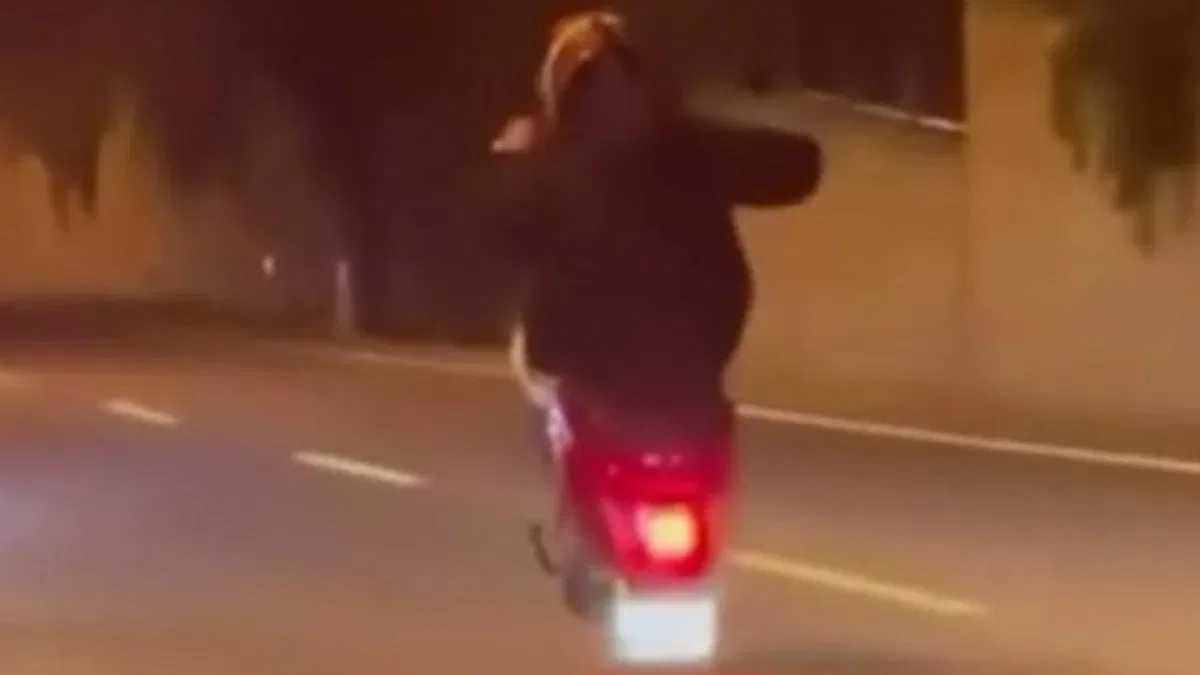 Denizli’de akrobatik sürücüye gereği yapıldı!